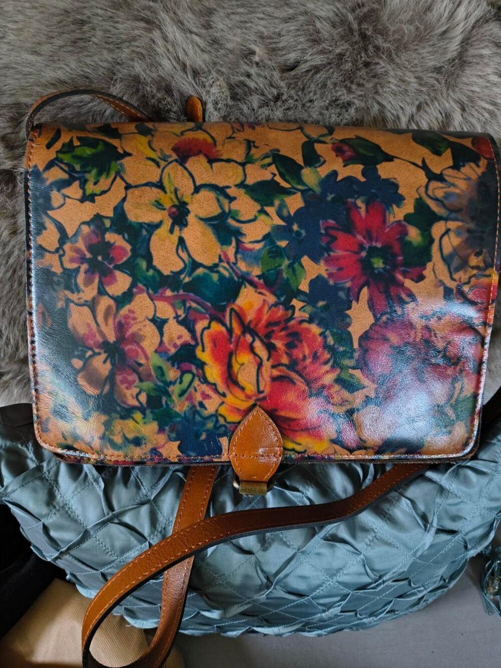 Patricia Nash Summer Drawing Messenger bag, A484555